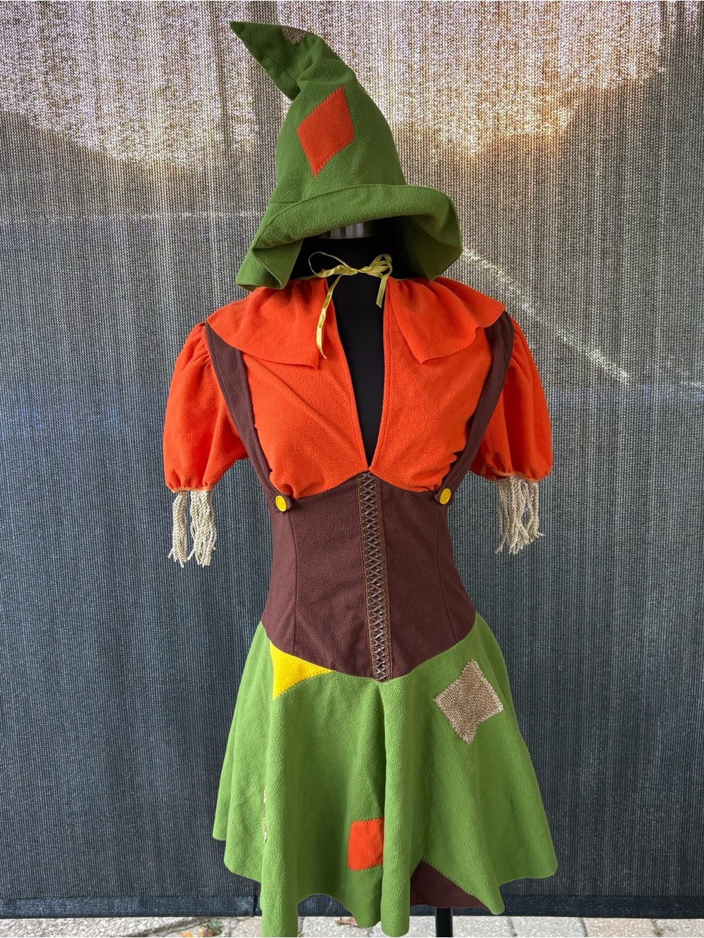 Cutie Scarecrow Costume Set by Leg Avenue (Size L)